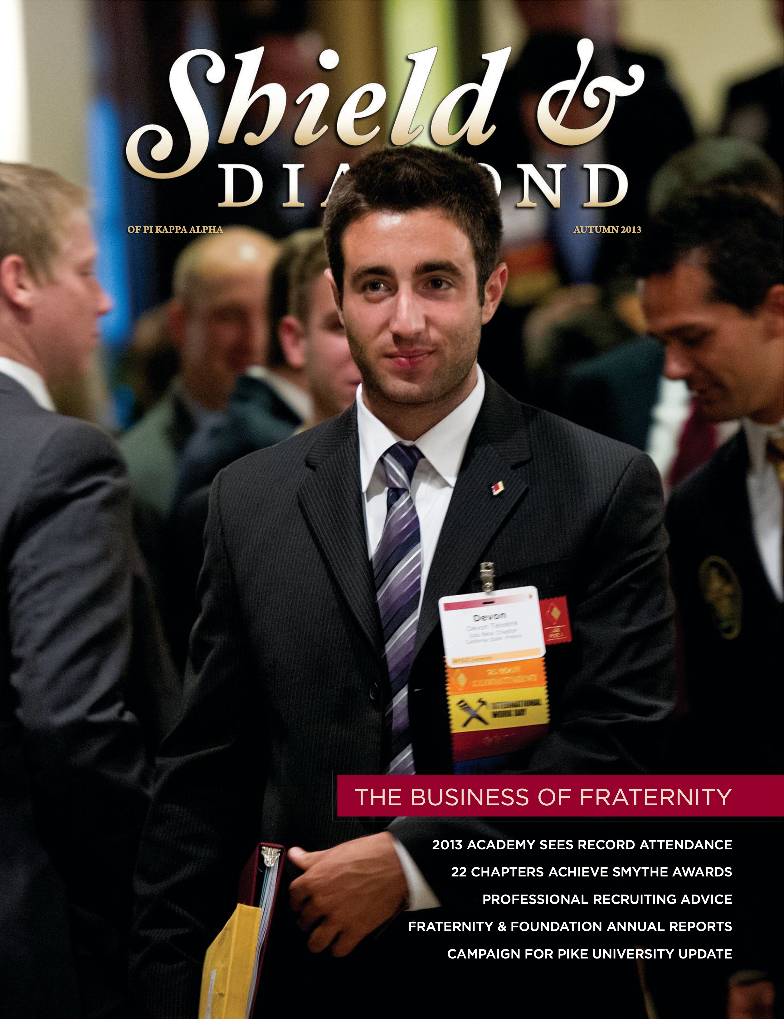 Shield & Diamond, Vol. 124, No. 3, Front Cover
